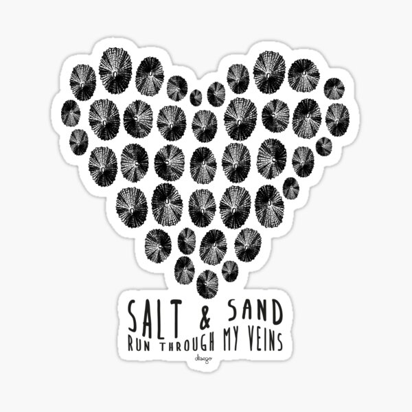 Salt and Sand design Sticker