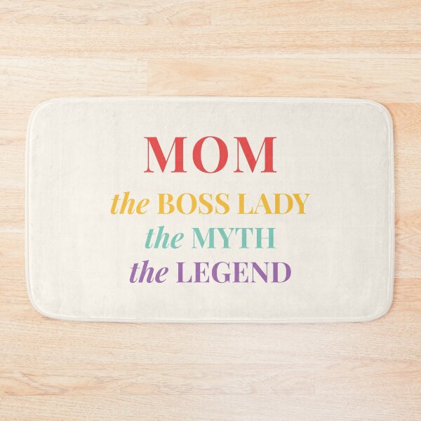 Item preview, Mom, the boss lady designed and sold by MamSelle.
