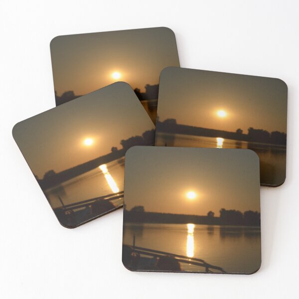 Item preview, Sunset on the river Po designed and sold by DavidesShop.