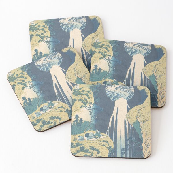 Item preview, The Amida Falls in the Far Reaches of the Kisokaidō Road designed and sold by ska6ask.