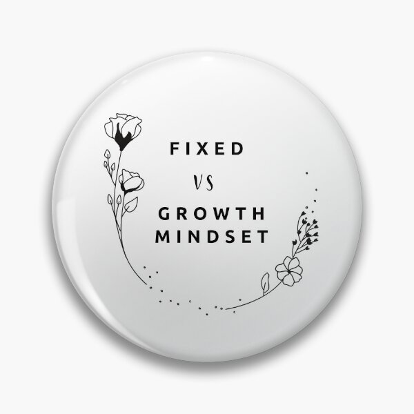 Item preview, Fixed Vs Growth Mindset  designed and sold by CactusFamily.