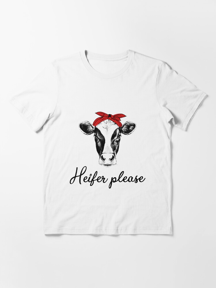 cow shirt with bandana