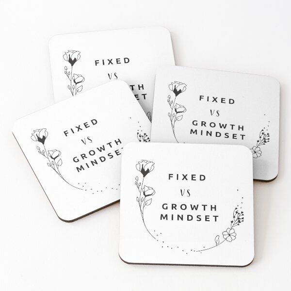 Item preview, Fixed Vs Growth Mindset  designed and sold by CactusFamily.