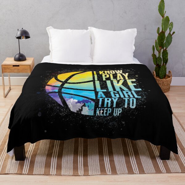 Item preview, Play Like A Girl - Basketball Sports Girl designed and sold by maddinstgt.