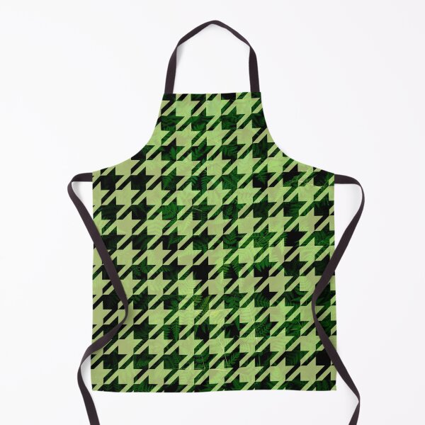 Item preview, Houndstooth Leaves designed and sold by papererwin.