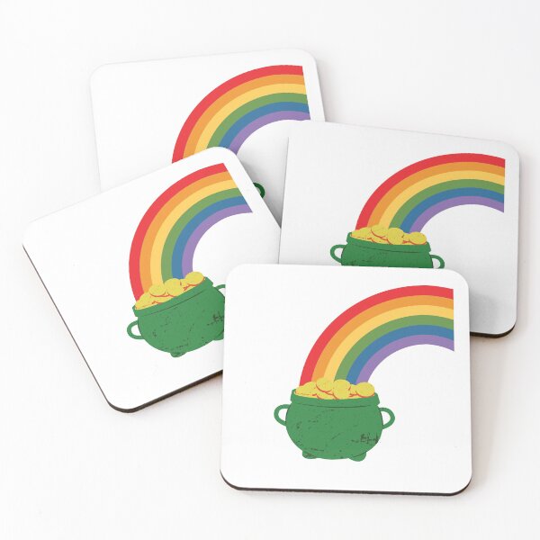 Item preview, Pot of gold and rainbow designed and sold by fowons.
