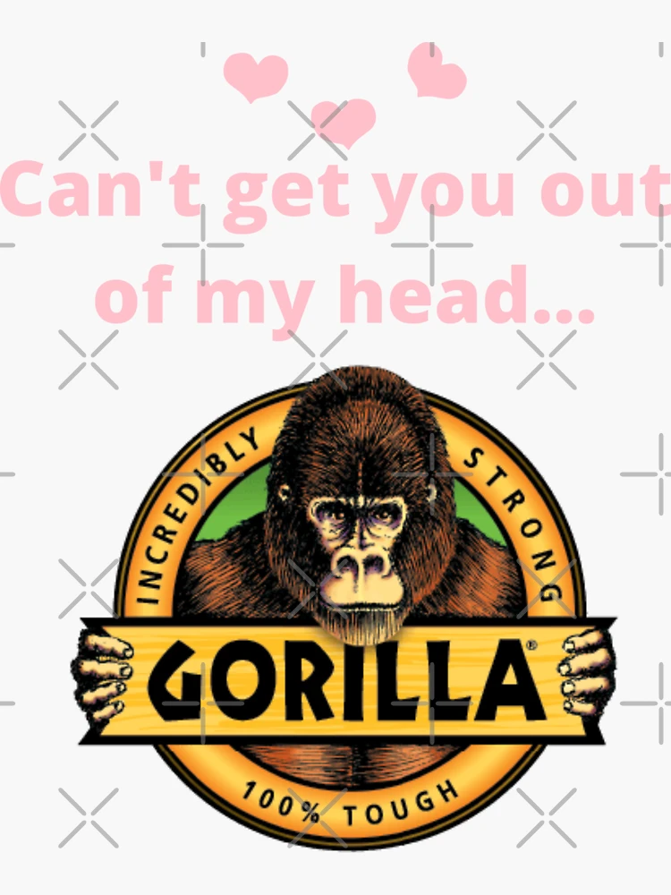 Gorilla Glue Spray Sticker Meme Sticker for Sale by TheAnonOne