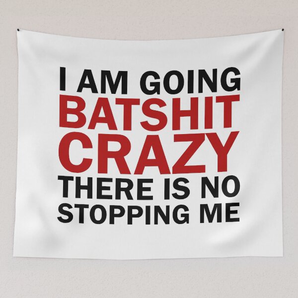 Item preview, Bat-Shit Crazy designed and sold by ValentinaHramov.