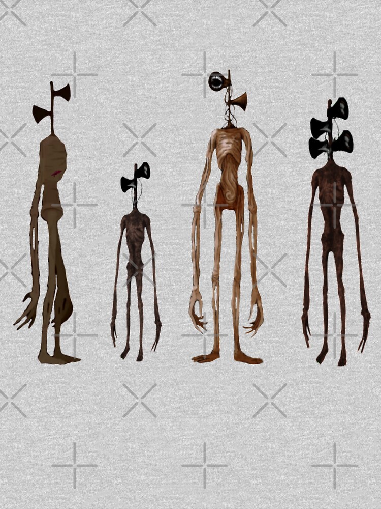 Siren head four figures by Nishad4