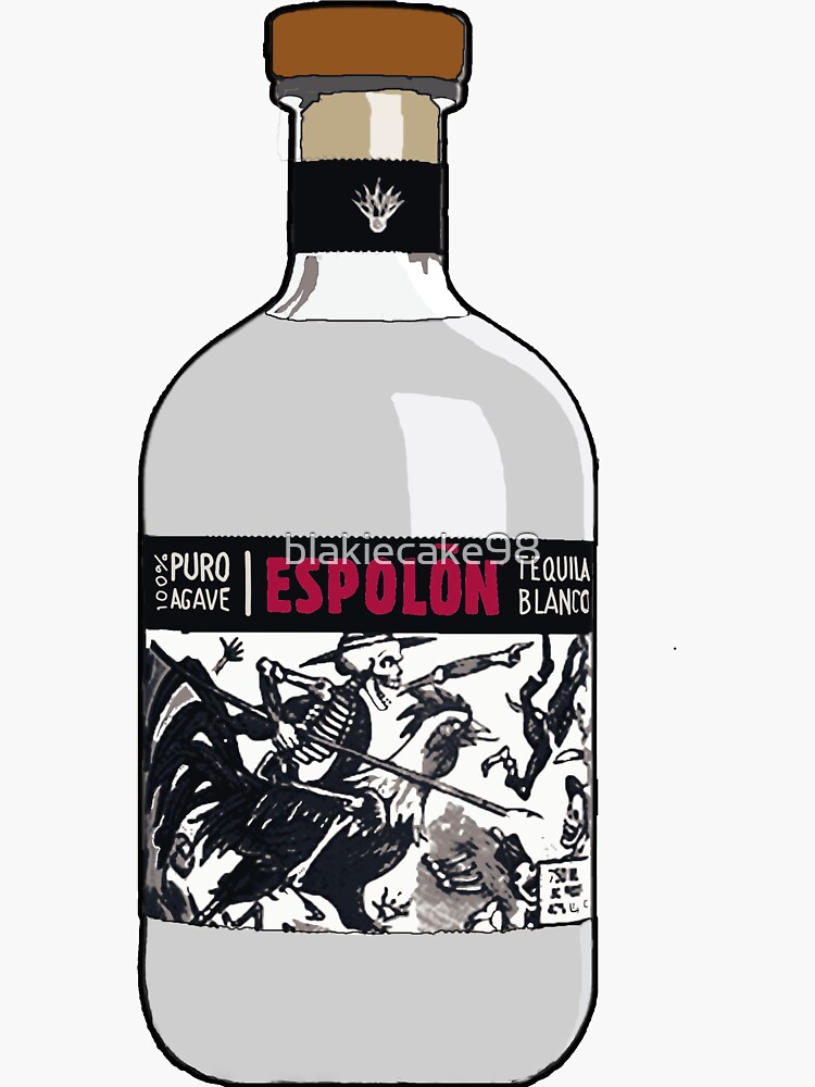 "Espolon Tequila" Sticker for Sale by blakiecake98 Redbubble