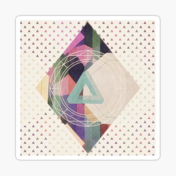 Impossible triangle Sticker