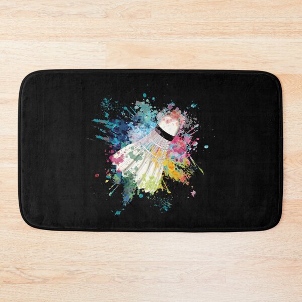 Item preview, Water  Color Explosion Splash Design Shuttlecock designed and sold by maddinstgt.