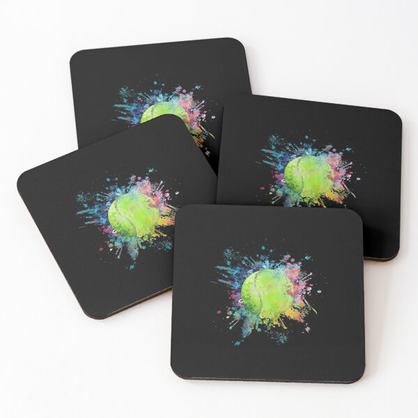 Item preview, Water Color Explosion Splash Design Tennis designed and sold by maddinstgt.