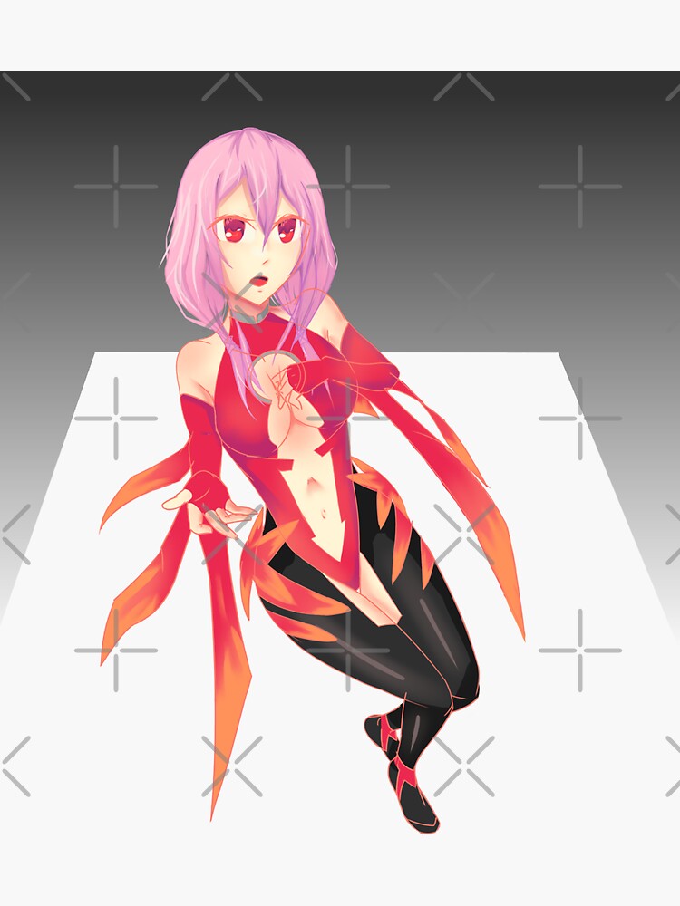 Inori Yuzuriha (Guilty Crown) Sticker for Sale by CherinMew