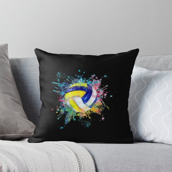 Item preview, Water Color Explosion Splash Design volleyball designed and sold by maddinstgt.