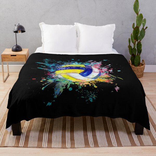 Item preview, Water Color Explosion Splash Design volleyball designed and sold by maddinstgt.
