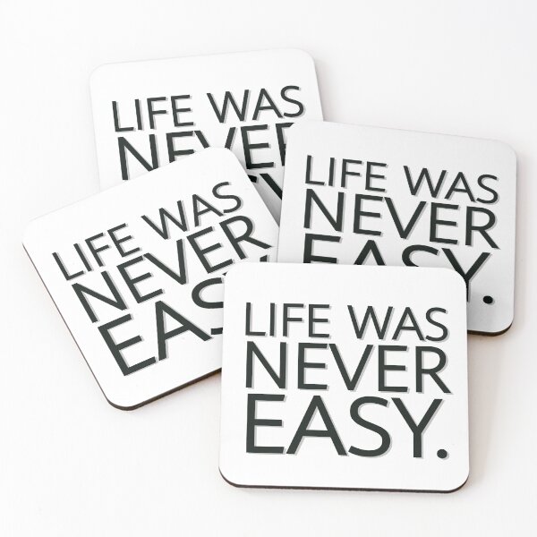 Item preview, Life was never easy. designed and sold by HappyLynn.