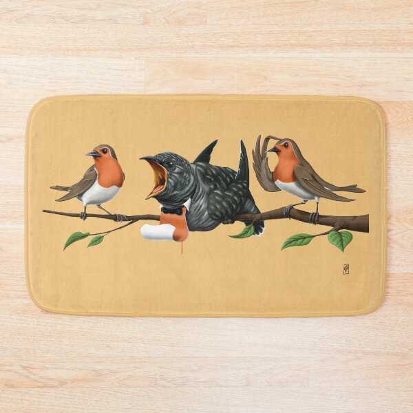 Item preview, Cock Robin (Colour) designed and sold by rob art | illustration.