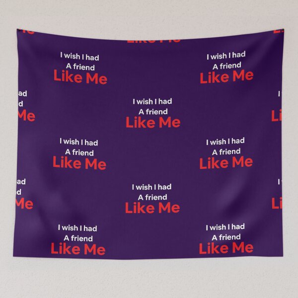 Item preview, I Wish I Had A Friend Like Me. designed and sold by SING2.