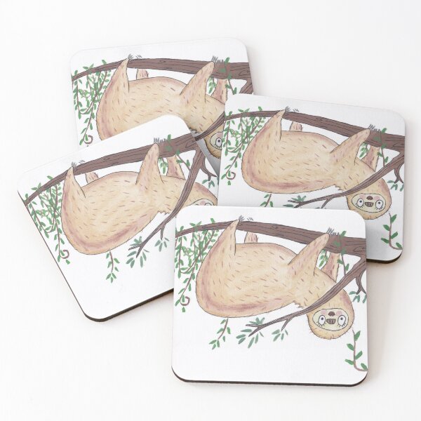Item preview, The Sloth designed and sold by RoseGoldRabbit.