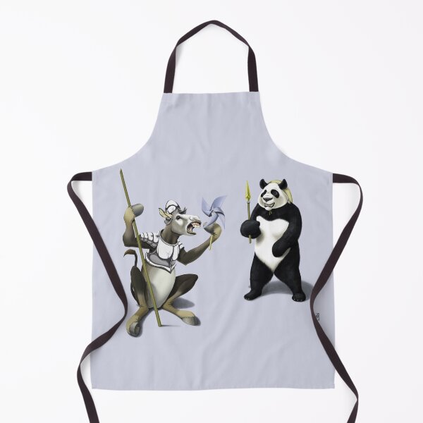 Item preview, Donkey Xote and Sancho Panda (Colour) designed and sold by rob art | illustration.