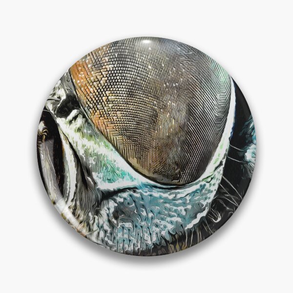 Item preview, Watercolour of House fly's Head designed and sold by mittie101.