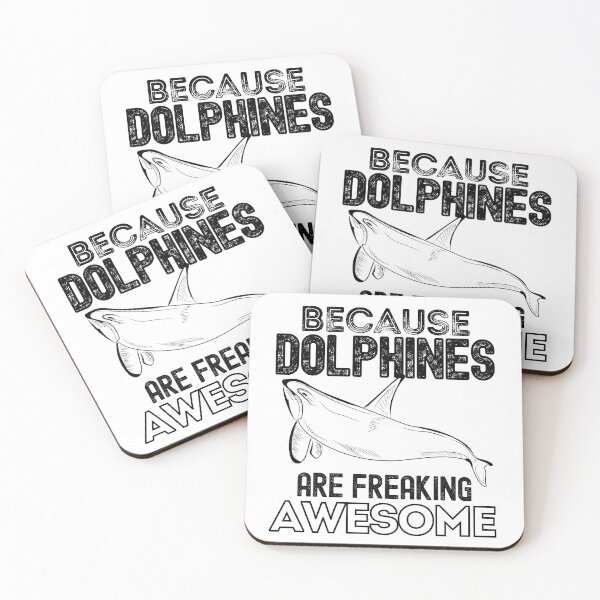 Item preview, Because Dolphines Are Freaking Awesome designed and sold by StudioAquaLumos.