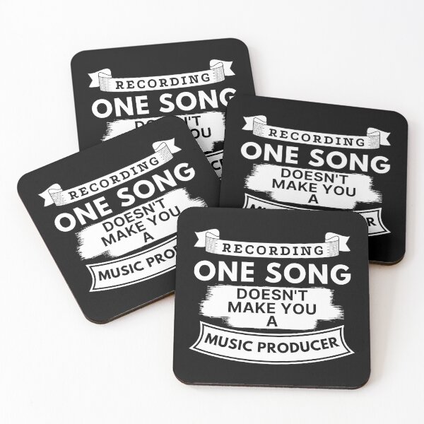 Item preview, Recording One Song Doesn't Make You a Music Producer designed and sold by TakeOnWisdom.