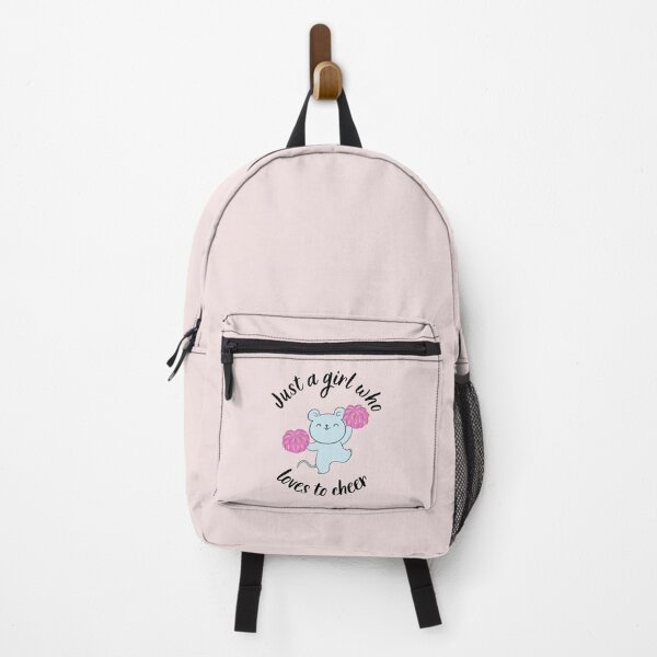 Item preview, Just a girl who loves to cheer designed and sold by 1wrld.