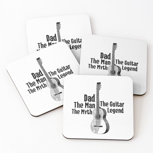 Item preview, Dad The Man The Myth The Guitar Legend designed and sold by happinestSHOP.