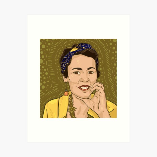 Item preview, Retrato de la madrina designed and sold by angelikipanart.