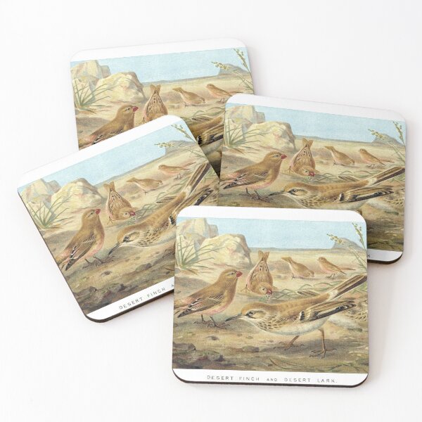 Item preview, Desert Finch and Desert Lark designed and sold by redoARTstore.