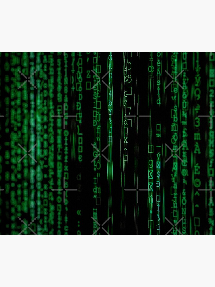 The Matrix Code Premium Matte Vertical Poster