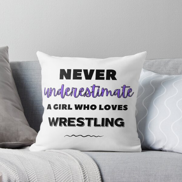Item preview, Never underestimate a girl who love wrestling designed and sold by TheGreenGoat.