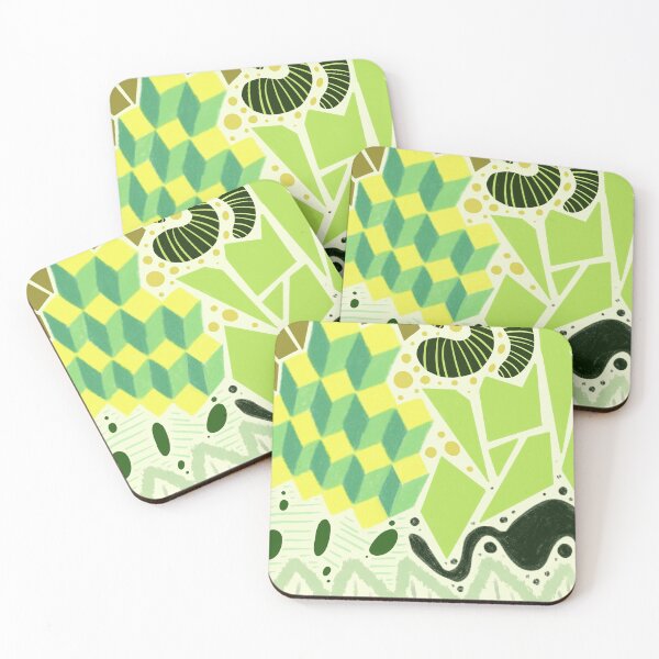 Item preview, Abstract Composition "Green" designed and sold by angelikipanart.