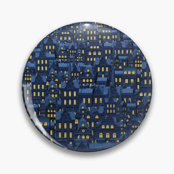Item preview, Old town at night designed and sold by VallaV.