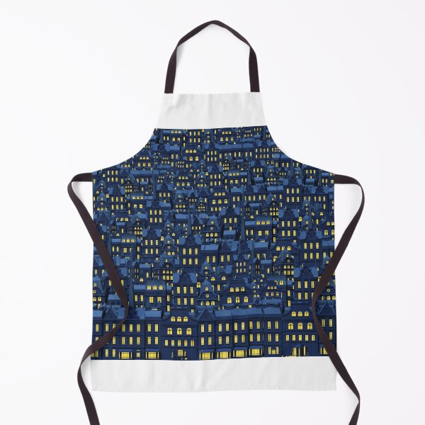 Item preview, Old town at night designed and sold by VallaV.