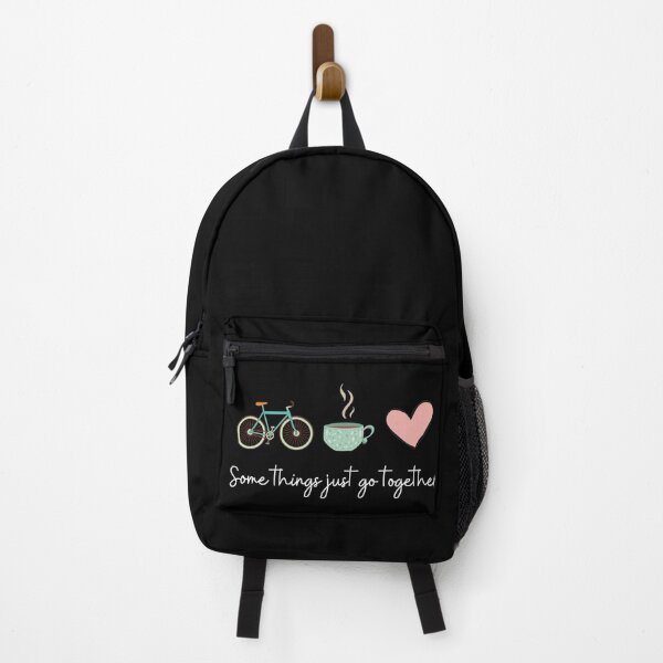 Item preview, Fixie, fixed gear bike, cycling, coffee or tea, love. Some things just go together. designed and sold by JellyBeenzz.