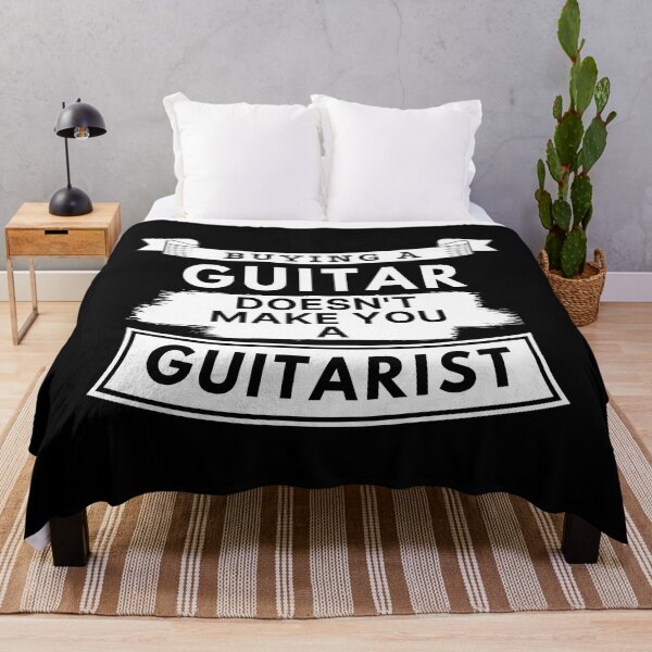Item preview, Buying a Guitar Doesn't Make You a Guitarist designed and sold by TakeOnWisdom.