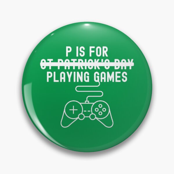 Item preview, P Is For Playing Games St Patricks Day designed and sold by henrymencia.
