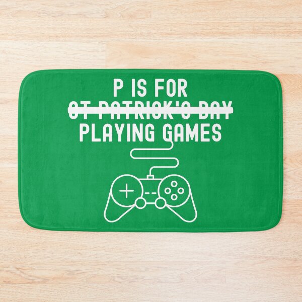 Item preview, P Is For Playing Games St Patricks Day designed and sold by henrymencia.