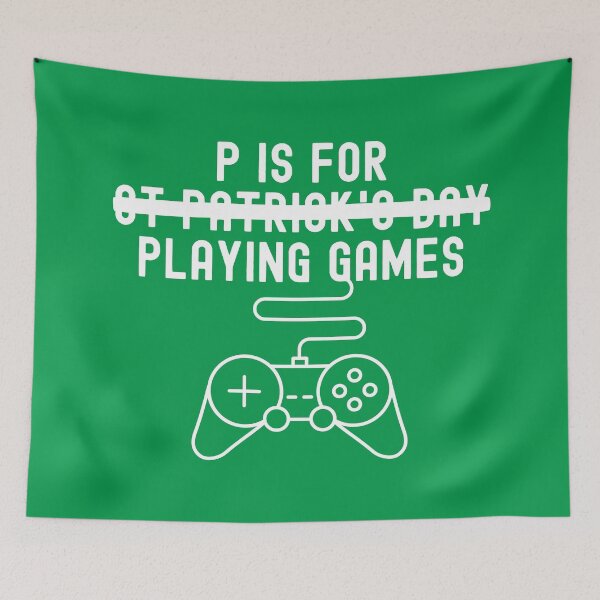 Item preview, P Is For Playing Games St Patricks Day designed and sold by henrymencia.