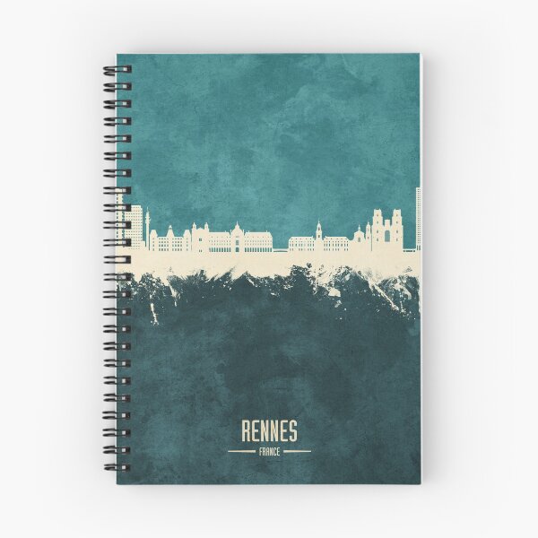 Item preview, Rennes France Skyline designed and sold by ArtPrints.