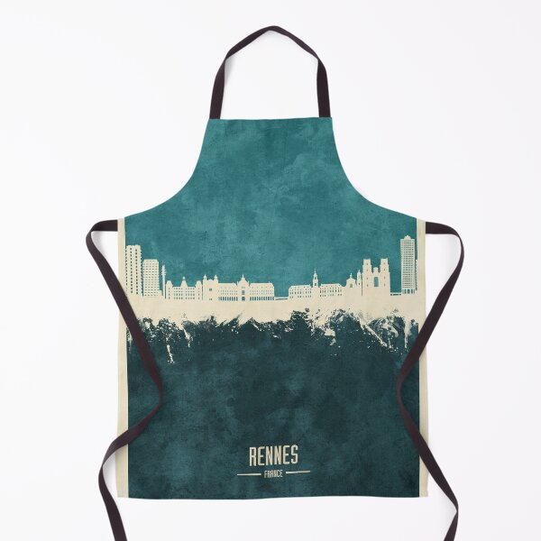 Item preview, Rennes France Skyline designed and sold by ArtPrints.