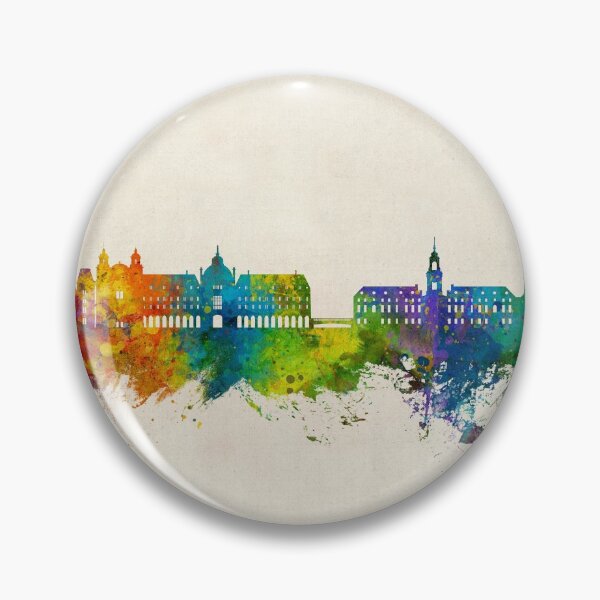 Item preview, Rennes France Skyline designed and sold by ArtPrints.