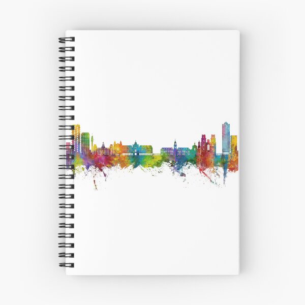 Item preview, Rennes France Skyline designed and sold by ArtPrints.
