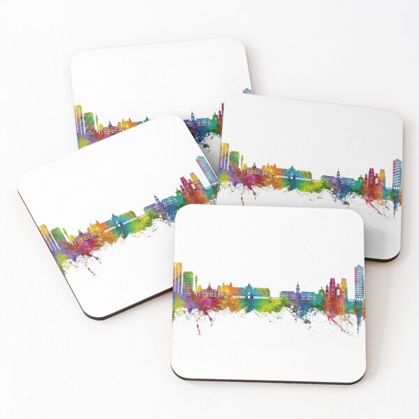 Item preview, Rennes France Skyline designed and sold by ArtPrints.