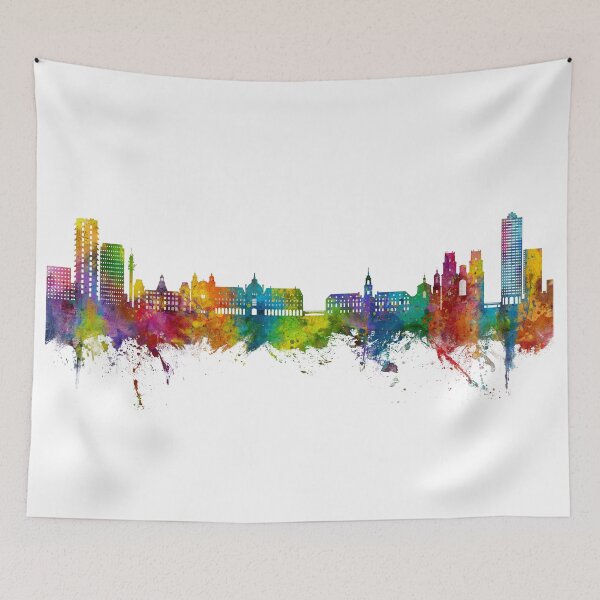 Item preview, Rennes France Skyline designed and sold by ArtPrints.