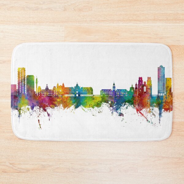 Item preview, Rennes France Skyline designed and sold by ArtPrints.