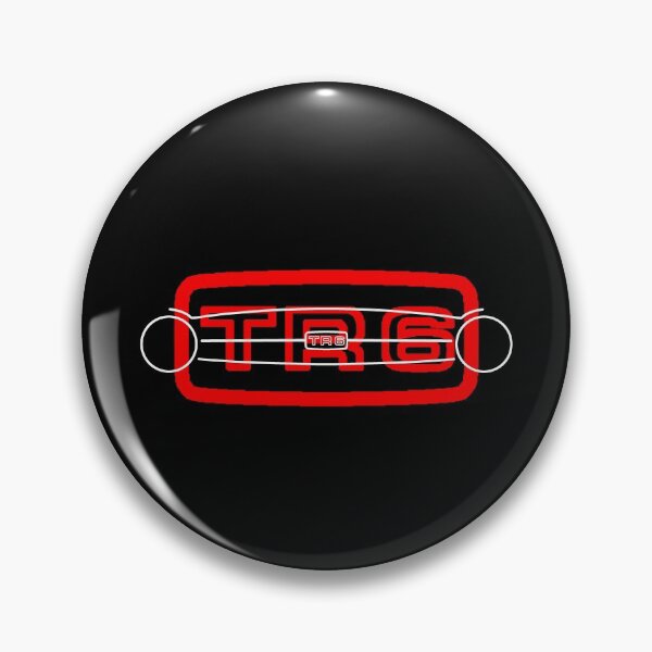 Item preview, Triumph TR6 classic 1970s British car grille and emblem designed and sold by soitwouldseem.